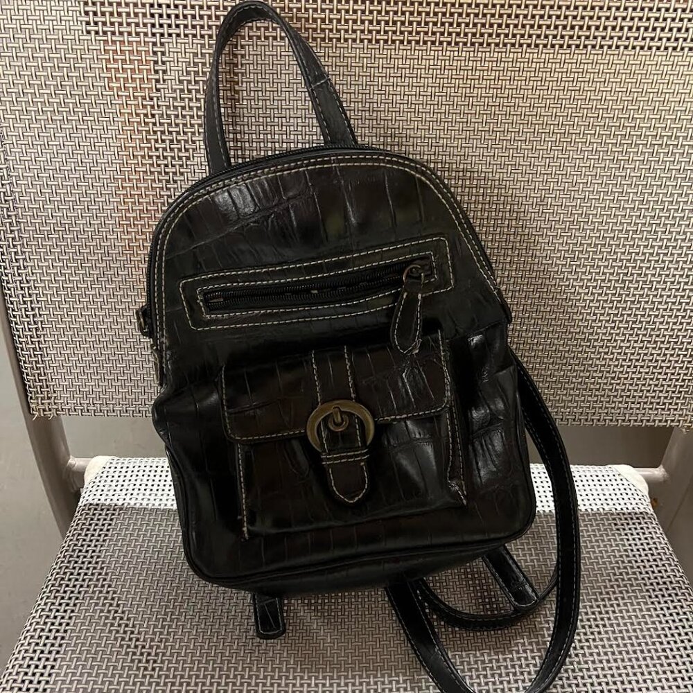 Nine West Black Backpack Style Bag